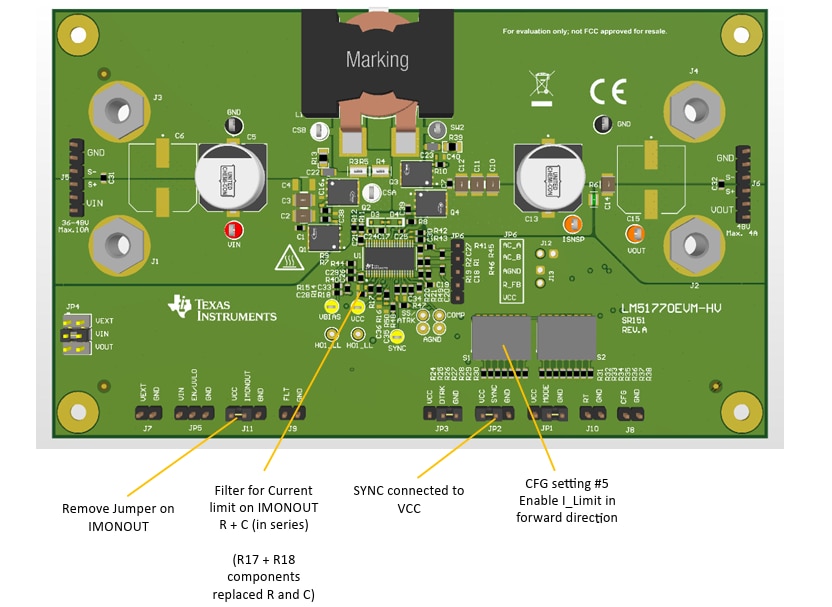 Location Circuit - Texas Instruments LM51770EVM-HV Evaluation Module
